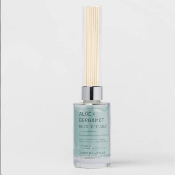 Threshold | Accents | Threshold Nwt Glass Reed Diffuser Aloe Bergamot ...